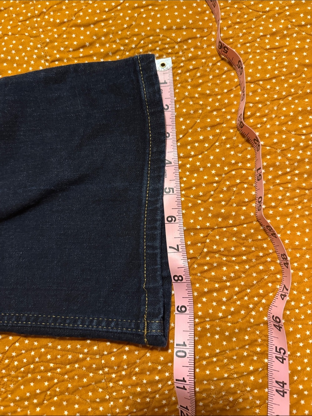 Zara Navy Wide-Leg Flare Jeans - Picture 5 of 7